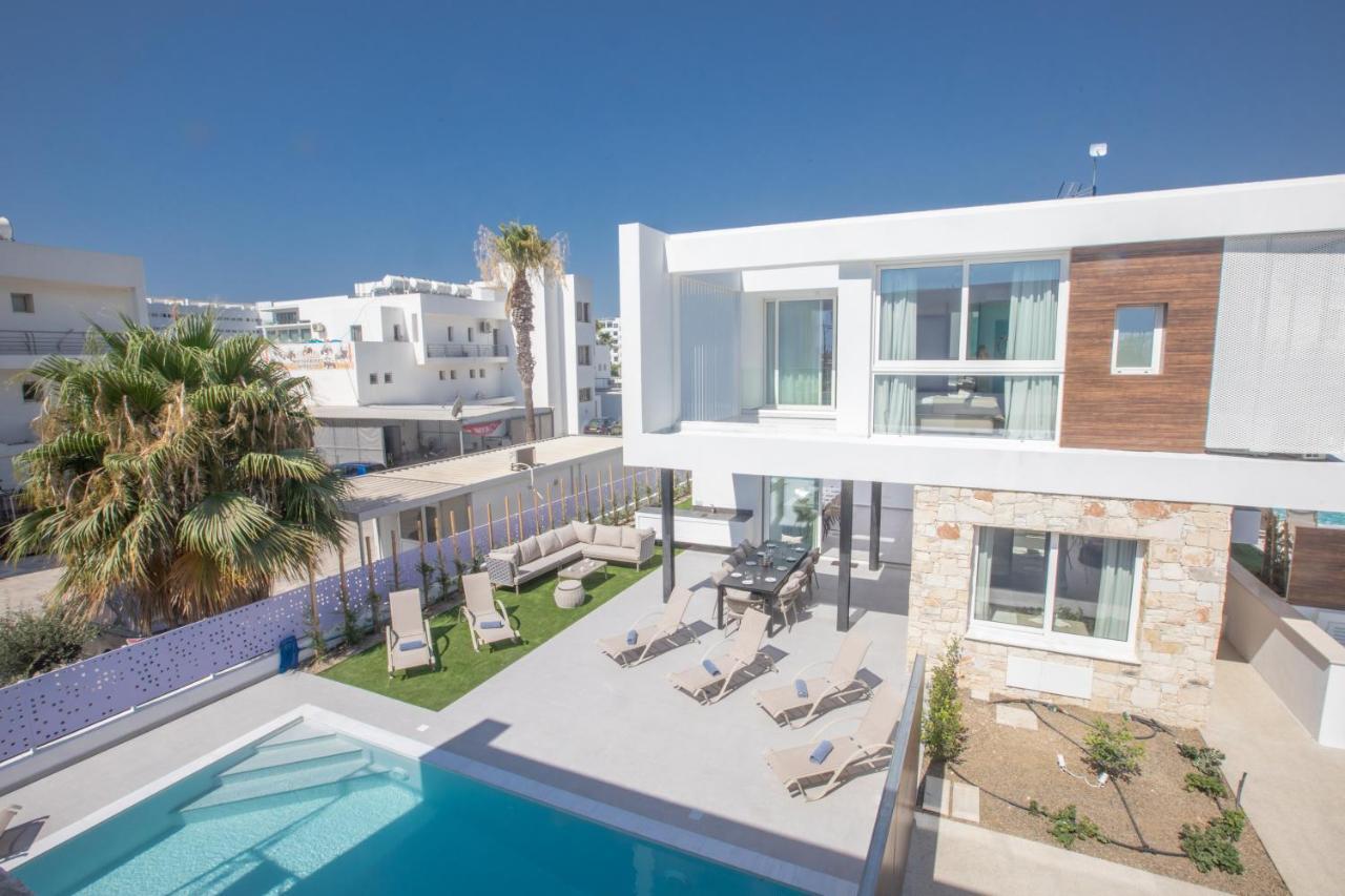 Kube Luxury Villas Ayía Nápa Extérieur photo